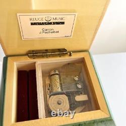 REUGE Antique Music Box Canon Vintage Rare