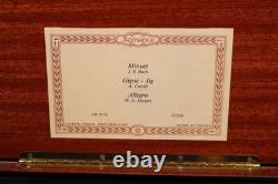 REUGE CARTEL CYLINDER MUSIC BOX Bach, Corelli & Mozart Ch 3/72 HEAR IT NOW