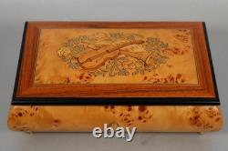 REUGE CARTEL CYLINDER MUSIC BOX Bach, Corelli & Mozart Ch 3/72 HEAR IT NOW