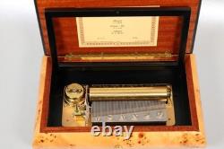 REUGE CARTEL CYLINDER MUSIC BOX Bach, Corelli & Mozart Ch 3/72 HEAR IT NOW