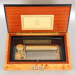 REUGE CARTEL CYLINDER MUSIC BOX Bach, Corelli & Mozart Ch 3/72 HEAR IT NOW