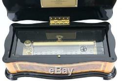 REUGE CYLINDER MUSIC BOX Sublime Harmony MOZART 2 combs EXCELENT CONDITION clock
