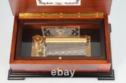 REUGE CYLINDER MUSIC BOX plays TCHAIKOVSKY Ch 3/72 HEAR IT NOW! Gorgeous