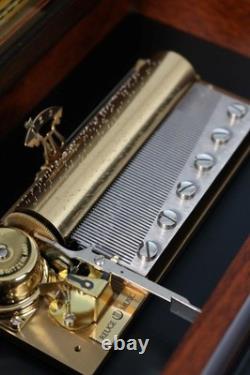 REUGE CYLINDER MUSIC BOX plays TCHAIKOVSKY Ch 3/72 HEAR IT NOW! Gorgeous
