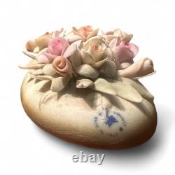 REUGE Capodimonte Burlwood Music Box Plays Memory from CATS 10 Italy