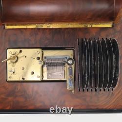 REUGE Disc music box Other miscellaneous goods Dome-shaped inlaid box Incl