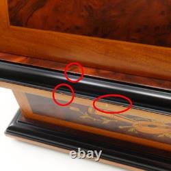 REUGE Disc music box Other miscellaneous goods Dome-shaped inlaid box Incl