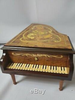 REUGE INTERCHANGEABLE CYLINDER MUSIC BOX GRAND PIANO by HOUSE of FABERGE