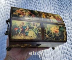 REUGE MUSIC Box 45072 4/50 Decoupage Scenes Sound of Music Works