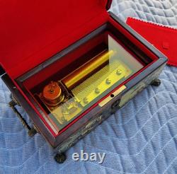 REUGE MUSIC Box 45072 4/50 Decoupage Scenes Sound of Music Works