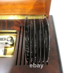 REUGE MUSIC Reuge Disk Type Music Box 9300 Comes with 6 Disks 30 es with Box