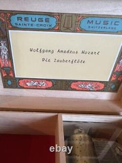 REUGE Music Box 36 Mozart Die Zauberflote Overhauled Vintage Switzerland