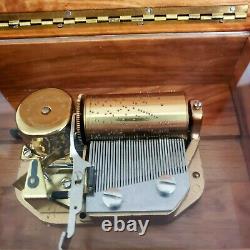 REUGE Music Box 36-Note Swiss Made Mechanical Movement Music of the Night