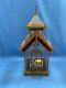 REUGE Music Box Church Enesco 1985 Limited Edition 258/500 Stained Glass