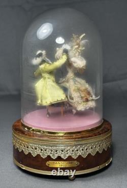 REUGE Music Box Double DANCERS 1750 Automaton Ballerina Louis Vuitton WORKS