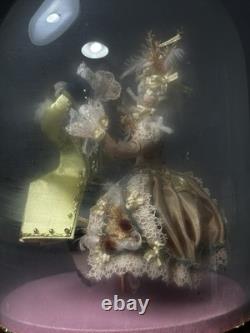 REUGE Music Box Double DANCERS 1750 Automaton Ballerina Louis Vuitton WORKS