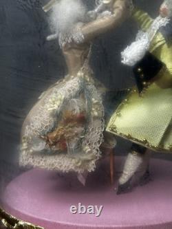 REUGE Music Box Double DANCERS 1750 Automaton Ballerina Louis Vuitton WORKS