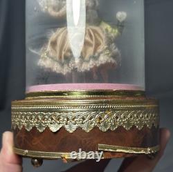 REUGE Music Box Double DANCERS 1750 Automaton Ballerina Louis Vuitton WORKS