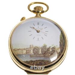 REUGE Music box multicolor Dial Hand Winding Men's Pocket watch 706856