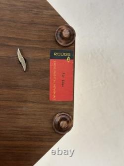 REUGE Octagon Musical Jewelry Box. Inlaid Wood. Swiss movement. Italian made