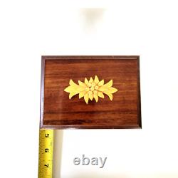 REUGE SAINTE-CROIX SWISS MUSIC BOX CH 3/72 Hand Made Wood Box-Needs Refurbished
