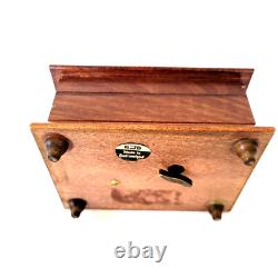 REUGE SAINTE-CROIX SWISS MUSIC BOX CH 3/72 Hand Made Wood Box-Needs Refurbished