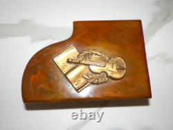 REUGE SAINT CROIX CYLINDER PIANO MUSIC BOX WithBAKELITE TOP PLAYS BEAUTIFULLY