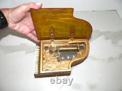 REUGE SAINT CROIX CYLINDER PIANO MUSIC BOX WithBAKELITE TOP PLAYS BEAUTIFULLY