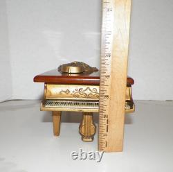 REUGE SAINT CROIX CYLINDER PIANO MUSIC BOX WithBAKELITE TOP PLAYS BEAUTIFULLY