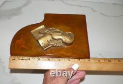 REUGE SAINT CROIX CYLINDER PIANO MUSIC BOX WithBAKELITE TOP PLAYS BEAUTIFULLY