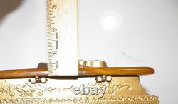 REUGE SAINT CROIX CYLINDER PIANO MUSIC BOX WithBAKELITE TOP PLAYS BEAUTIFULLY