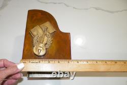 REUGE SAINT CROIX CYLINDER PIANO MUSIC BOX WithBAKELITE TOP PLAYS BEAUTIFULLY