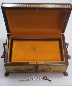 REUGE ST. CROIX 4/50 MUSIC BOX, Love Story, A time for us, Rainbows, Edelweiss
