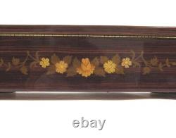 REUGE ST CROIX MUSIC BOX 144 note Beethoven 5th 6th 9th Symphony Inlaid Wood Box