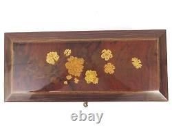 REUGE ST CROIX MUSIC BOX 144 note Beethoven 5th 6th 9th Symphony Inlaid Wood Box
