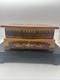 REUGE SWISS Music Jewelry Box, Lovely Marquetry Plays Music Ballerina Missing