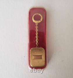 REUGE SWITZERLAND MUSIC BOX KEYCHAIN Die Schlittschuhläufer Walzer SKATERS WALTZ