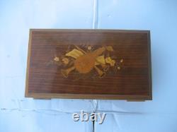 REUGE Sainte-Croix Music Box Switzerland 3/72 3 Songs 72 Notes