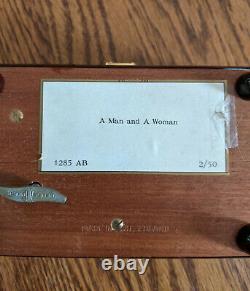 REUGE Sainte-Croix SWISS MUSICAL MOVEMENT Music Box No. 1285 AB 2/50