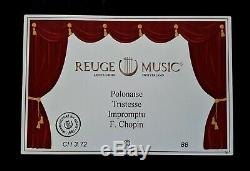 REUGE Serpentine Case Music Box (Video Inc.)