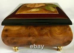 REUGE Swiss Movement with Italian Inlaid Music Box.'Music of the night' by Webber