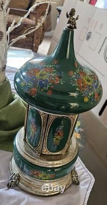 REUGE Swiss Music Box Automaton Cigar Holder Zhivago Edelweiss