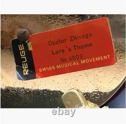 REUGE Swiss Music Box Ballerina Cabinet Doctor Zhivago Lara's Theme Automaton