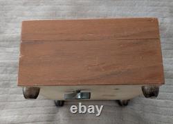 REUGE Swiss Musical Movement CH 3/50 Musik HUG Box Rose floral 3 song Mozart