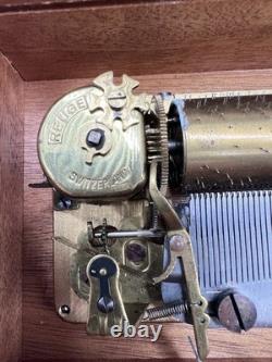 REUGE Switzerland 50 Note 1930/40s Luigi Boccherini Minuet- Thuya Wood