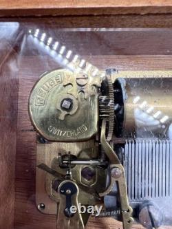 REUGE Switzerland 50 Note 1930/40s Luigi Boccherini Minuet- Thuya Wood