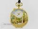 REUGE Trick Music Boxes Pocket Watch used hand-winding type used B07