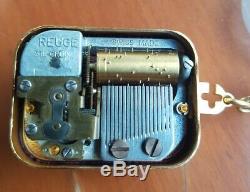 REUGE Vintage Mechanical Music Box Doxa Swiss Musical Movement Rare Collectable