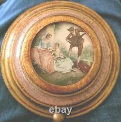 REUGE Wall Music Box Liebestraum Rêve d' amour. Liszt WORKING SWISS MOVEMENT