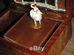 Rar Ballerina Swiss Reuge Walzenspieldose Spieluhr Vintage Cylinder Music Box